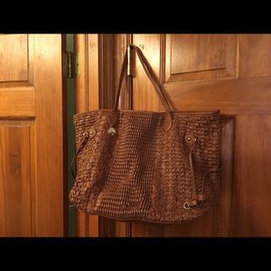 Big Buddha brown tote